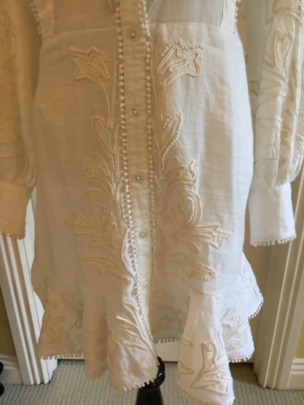 Veronica beard white embroidered linen dress / Brand new with tag - Picture 10 of 16